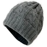 Elara Beanie Elara Damen Kaschmir mütze (1-St) grau