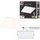 Paulmann VariFit LED Einbaupanel Veluna 1 Stk. eckig 215x215mm 21W 3000K Satin