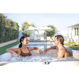 Intex PureSpa Chevron Deluxe Square 211 x 71 cm Creme