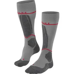 FALKE SK4 Energizing Light Herren Kniestrümpfe, light grey, 39-41
