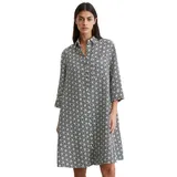 Marc O'Polo Midikleid mit Print-Muster Weiß 34