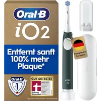 Oral-B iO Series 2 Forest Green Special Edition + Reiseetui + Aufsteckbürstenhalter