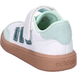 adidas Courtblock EL C Kinder Ftwr White/Magic Grey/Mint 35