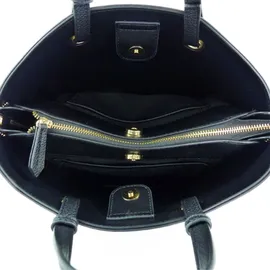 Valentino Sallie Re Shopping Bag Leather Ecru