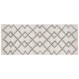 5five simply smart 5five - teppich 120x50cm grau weiß