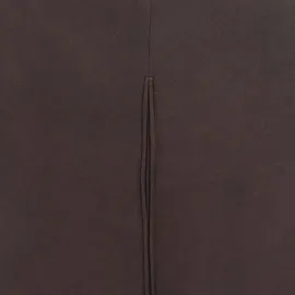 Mendler 2er-Set Esszimmerstuhl HWC-K33, Küchenstuhl Stuhl, drehbar Auto-Position, Stoff MVG Kunstleder, braun-dunkelbraun