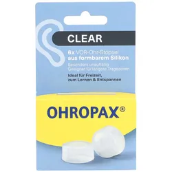 Ohropax Clear Ohrstöpsel – Komfort und Schutz für jede Situation