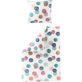 Traumschlaf Bettwäsche Bubbles bunt 155x220+80x80 cm + 80x80 cm) - bunt