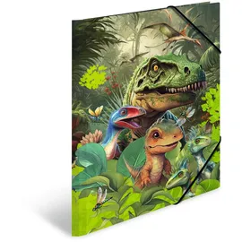 Herma 19576, Sammelmappe A3 Karton Mehrfarbig, Gummiband, 1 Stück(e)