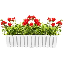 Prosperplast Boardee Fencycase 58 x 18 x 16,2 cm Weiß