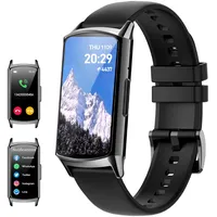 Smartwatch Damen Herren, Fitnessuhr Damen mit 120 Sportmodi, Smartwatch Damen mit Telefonfunktion Schrittzähler, IP68 Wasserdicht Fitness Tracker Damen, Armbanduhr mit Pulsmesser SpO2 Schlaftracker