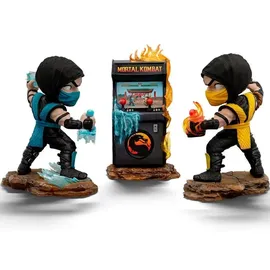 Iron Studios Mortal Kombat Mini Co. PVC Figuren Scorpion vs. Subzero Arcade Set 15 cm