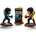 Mortal Kombat Mini Co PVC Figuren Scorpion vs Subzero Arcade Set 15 cm