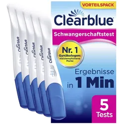 Clearblue Schwangerschaftstest Frühe Erkennung 5 St Test