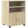 vidaXL Rollschrank Sonoma-Eiche 60x48x81 cm Holzwerkstoff