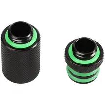 Bitspower Schnellverschluss Set 1/4 Zoll - extra lang, matt black