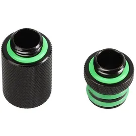 Bitspower Schnellverschluss Set 1/4 Zoll - extra lang, matt black