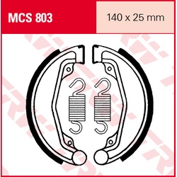 TRW Lucas Bremsbacken MCS803