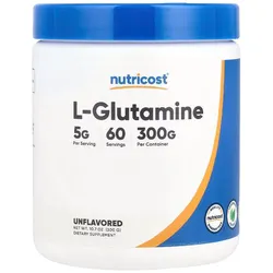 Nutricost L-Glutamine Powder (300 g)