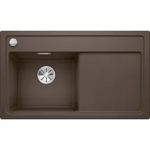 Blanco Zenar 45 S links Einbau von Oben cafe Excenterbetätigung 860 x 510 mm