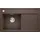 Blanco Zenar 45 S links Einbau von Oben cafe Excenterbetätigung 860 x 510 mm