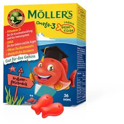 MÖLLER ́s Omega-3 Gelee-Fische 36 St Kautabletten