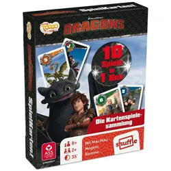 ASS Spielkarten ASS22577509 Altenburger - Dragons - Spielkarten! Spielebox 10 in 1