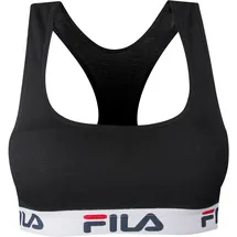 man socks italia s.r.l. FILA Damen BH Elastisch mit Logo - schwarz