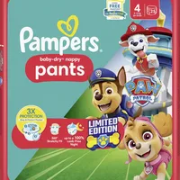 Pampers baby-dry pants Gr.4 (9-15kg) Paw Patrol - 25.0 Stück