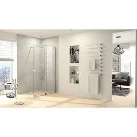 Hüppe Xtensa pure Walk In, mit schiebbarem Element, XT0101069322, XT0101