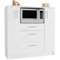 VCM Unterschrank Esilo 109 x 40 x 110 cm Weiß