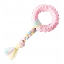 Beißring für Hunde aus Gummi, 22 cm
