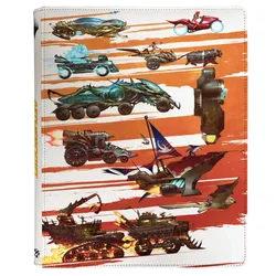 ULTRA PRO 38678 Aetherdrift Finish Line Bundle Key Art 9-Pocket Premium Zippered PRO-Binder for Magic: The Gathering