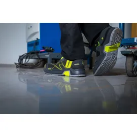 Haix CONNEXIS Safety T S1 Low grey-citrus - UK 10 EU 45