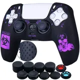 YoRha Hintere Punkte Carving Controller Lila PlayStation 5