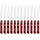 Tramontina Steakmesser 21 cm im 6-er Set, edles Steakbesteck aus rostfreiem Edelstahl