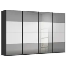 Rauch Schwebetürenschrank SCALE-FYRA 360 x 223 x 68 cm Grau/Schwarz