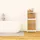 Relaxdays Beistellschrank 83 x 40 x 30 cm Weiß