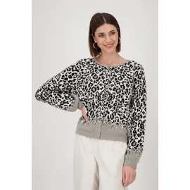 Monari Strickjacke mit angesagtem Leopardenmuster - 44 - 44