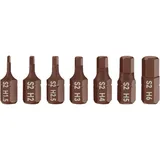 Schlagschrauber-bit-set, Robustes, Tragbares Und Professionelles Reparaturwerkzeug, Hochleistungs-schraubendreherbits, 7-teiliges Sechskant-set