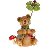 Hubrig Volkskunst Teddy mini - Glücksbärli - 7 cm