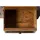 MASSIVMOEBEL24.DE Vitrine Altholz 90 x 40 x 190 cm Mehrfarbig