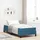 vidaXL Boxspringbett 100 x 200 cm Dunkelblau