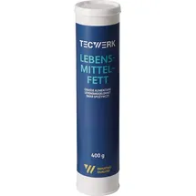 tecwerk Lebensmittelfett NSF-H1 naturfarben,hell 400g Kartusche