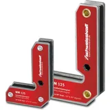 Schweisskraft Winkelmagnet Magnet Set WM 125 (2 Stück, Winkel 90°+270°haltekraft 9 / 14 Kg)