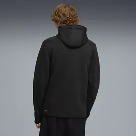Puma Sweatjacke "Evostripe Kapuzenjacke Herren", Herren, Gr. XS, schwarz, Obermaterial: 23% Polyester, 77% Baumwolle. Taschenfutter: 100% Baumwolle. Einsatz: 81% Baumwolle, 19% Polyester, Sweatjacken Sweatjacke