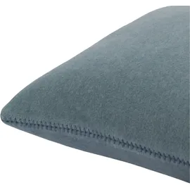 zoeppritz1828 Dekokissen Soft-Fleece 50 x 50 cm Blau