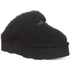 Hausschuh »RETRO PLATFORM LOKI«, Mules, Clog, Slides mit Plateausohle, Gr. 40, schwarz, , 68506015-40