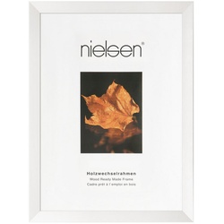 Nielsen Bilderrahmen , Weiß , Holz , 50x70 cm , Bilderrahmen, Bilderrahmen