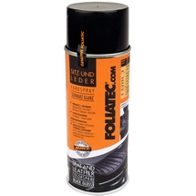 FoliaTec Sitz und Leder Farbspray schwarz glanz 400 ml) Lederpflegemittel 2403